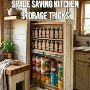 SPACE‑SAVING KITCHEN STORAGE TRICKS